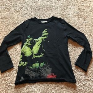 Boys Zara Hulk long sleeve shirt